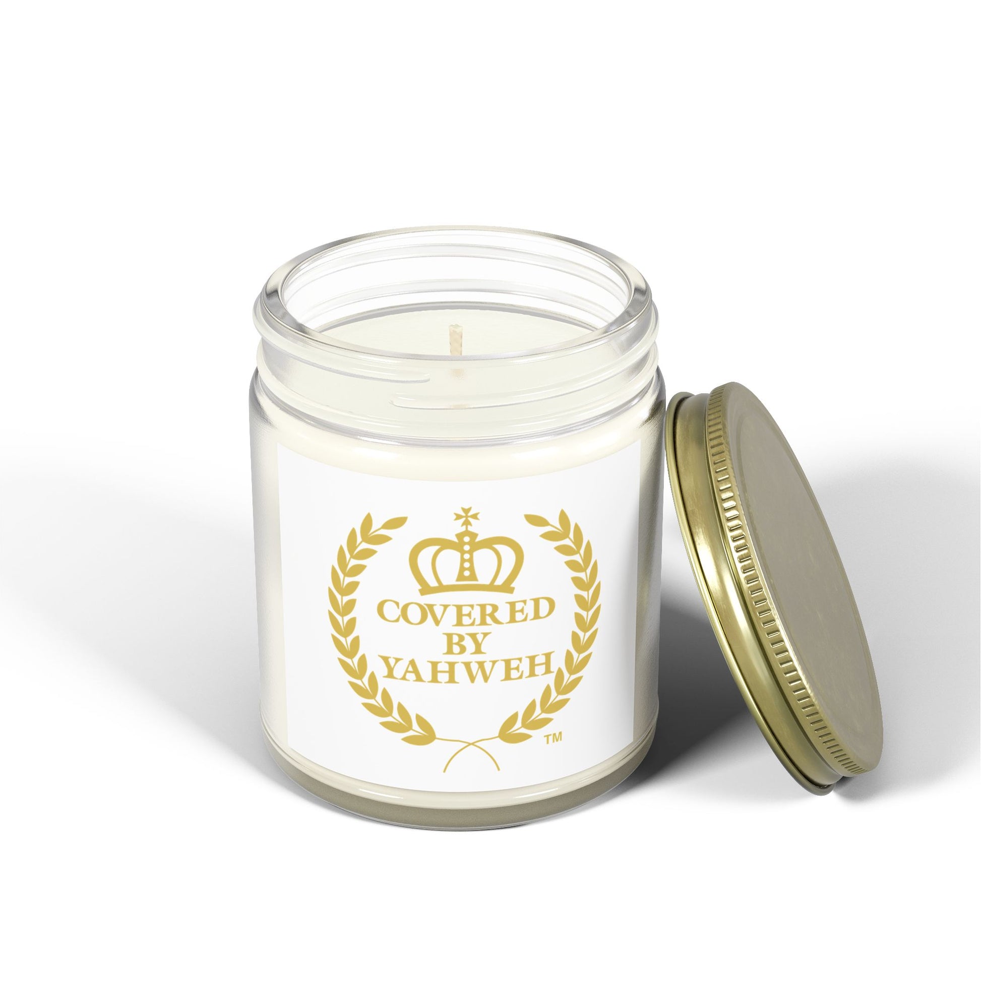 Covered by Yahweh Elegant Scented Candles