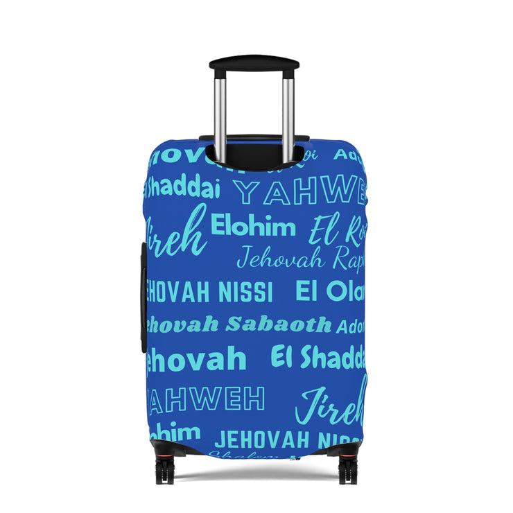 Protective Luggage Cover - Cobalt Blue