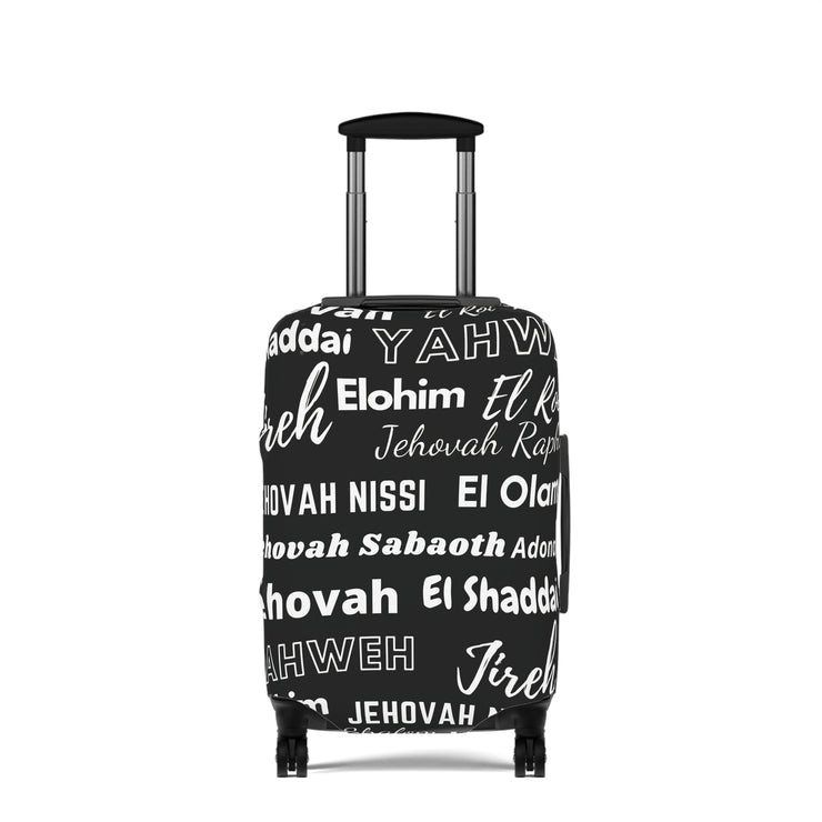 Protective Luggage Cover - Black & White