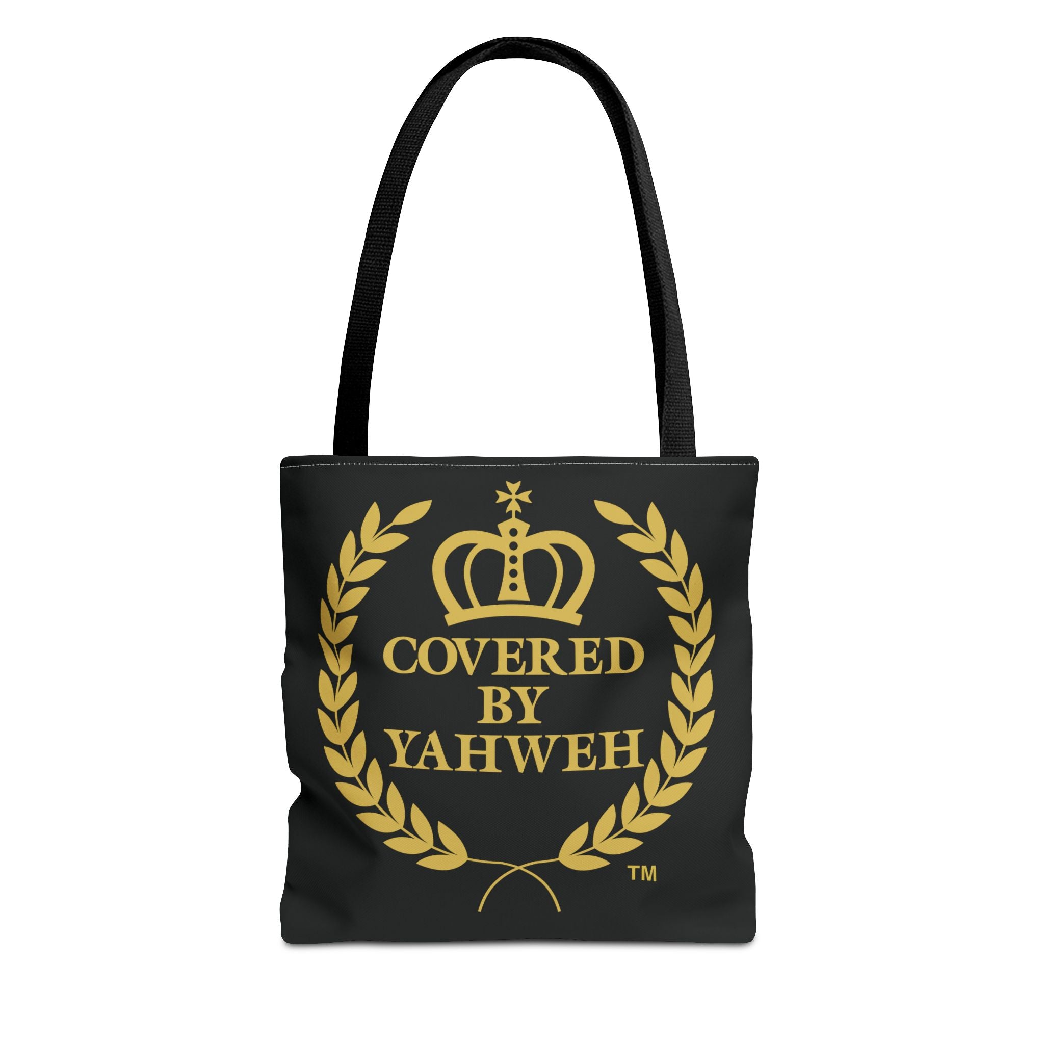 Covered by Yahweh Tote Bag  - Black