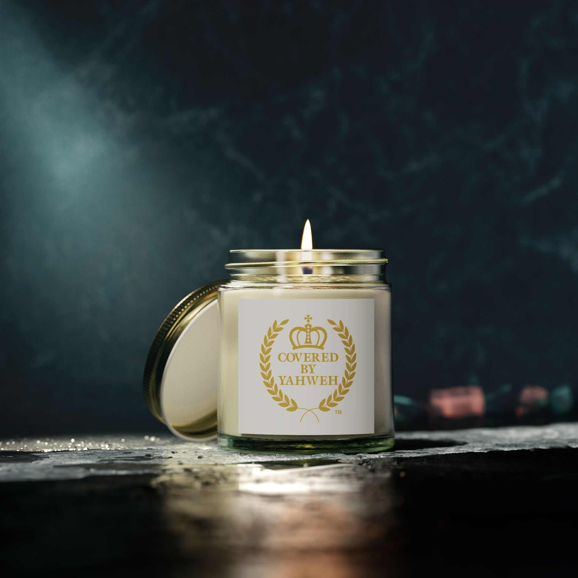 Covered by Yahweh Elegant Scented Candles