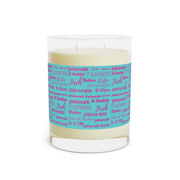 Luxurious & Aromatic Scented Candle - Pink & Blue