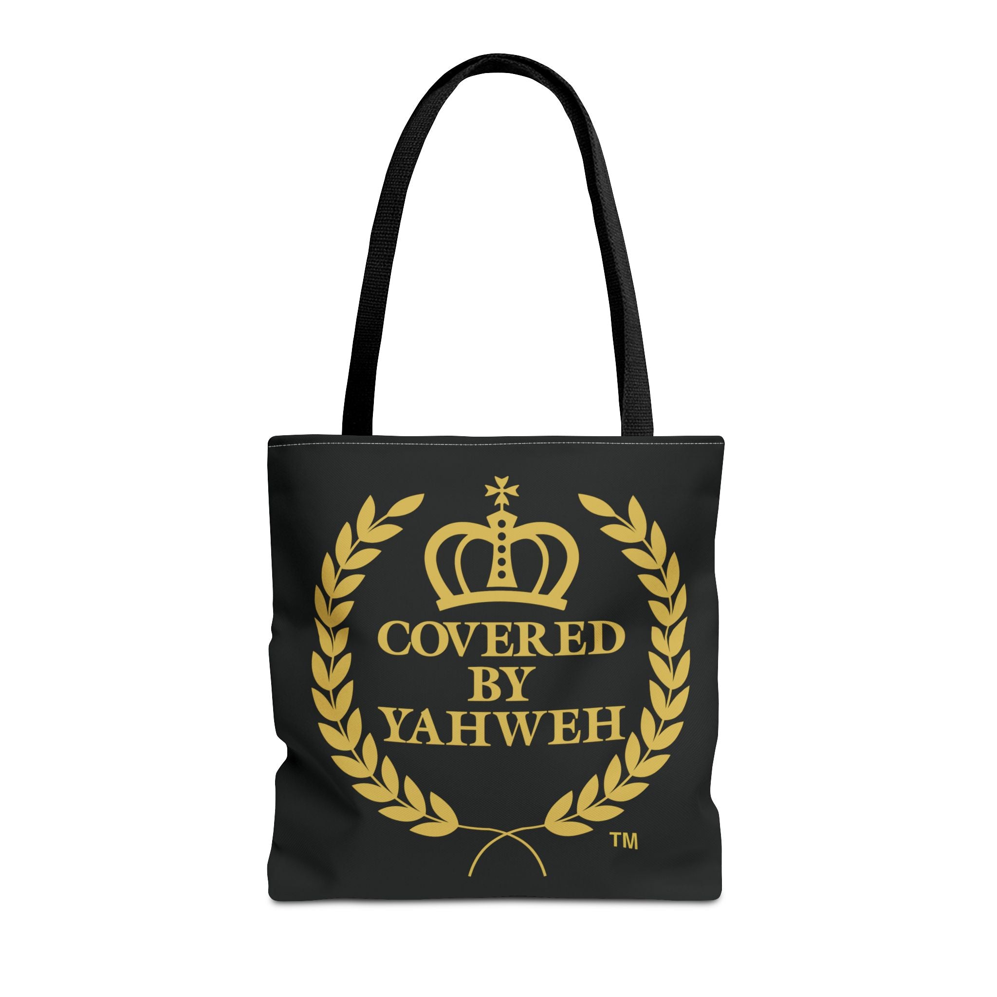 Covered by Yahweh Tote Bag  - Black