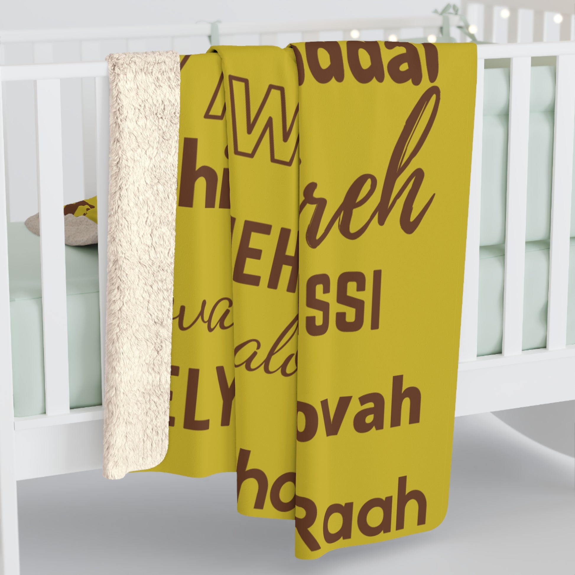 Sherpa Fleece Blanket - Brown