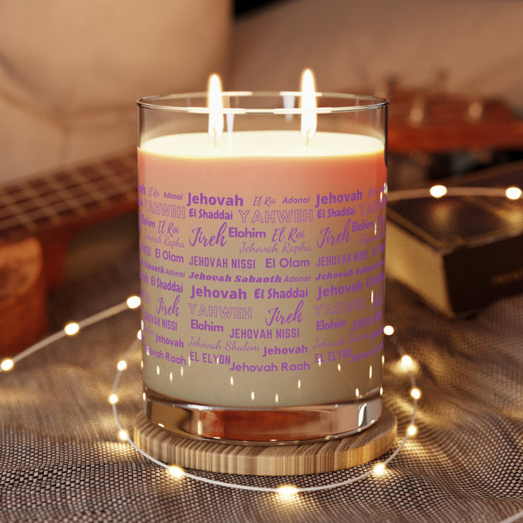 Luxurious & Aromatic Scented Candle - Purple