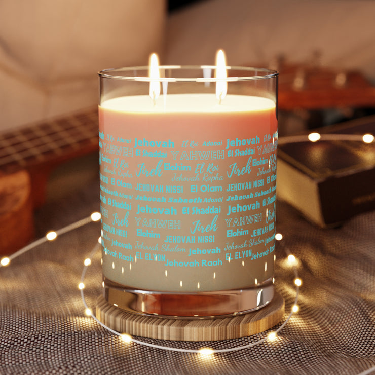 Luxurious & Aromatic Scented Candle - Light Blue