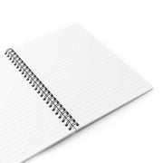 Ruled Spiral Notebook: Perfect for Journaling - Black & White