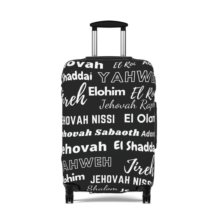 Protective Luggage Cover - Black & White