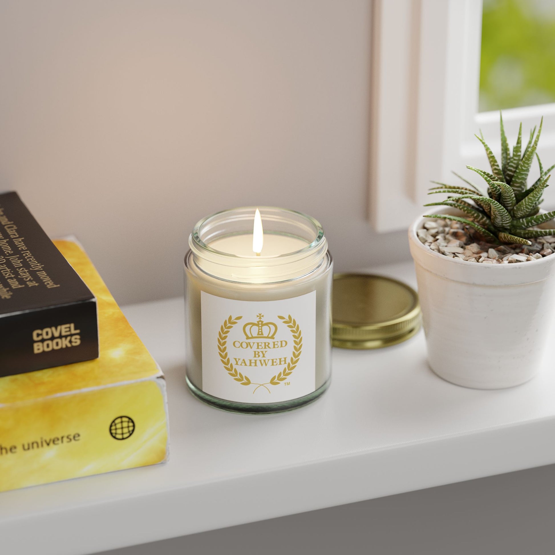 Covered by Yahweh Elegant Scented Candles