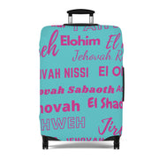 Protective Luggage Cover - Pink & Blue