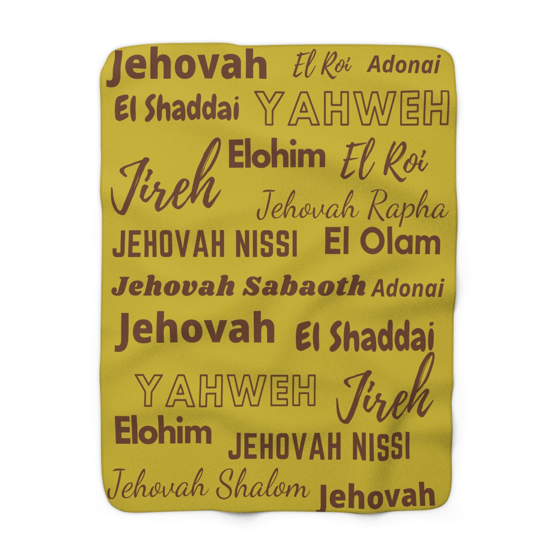 Sherpa Fleece Blanket - Brown