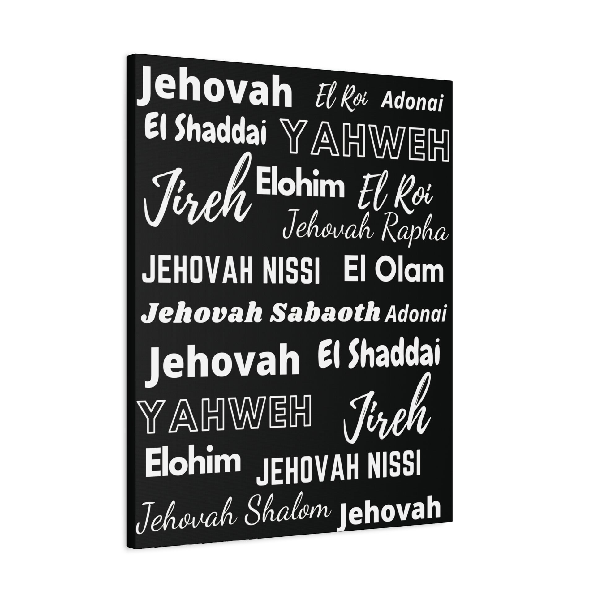 Premium Canvas Art - Black & White