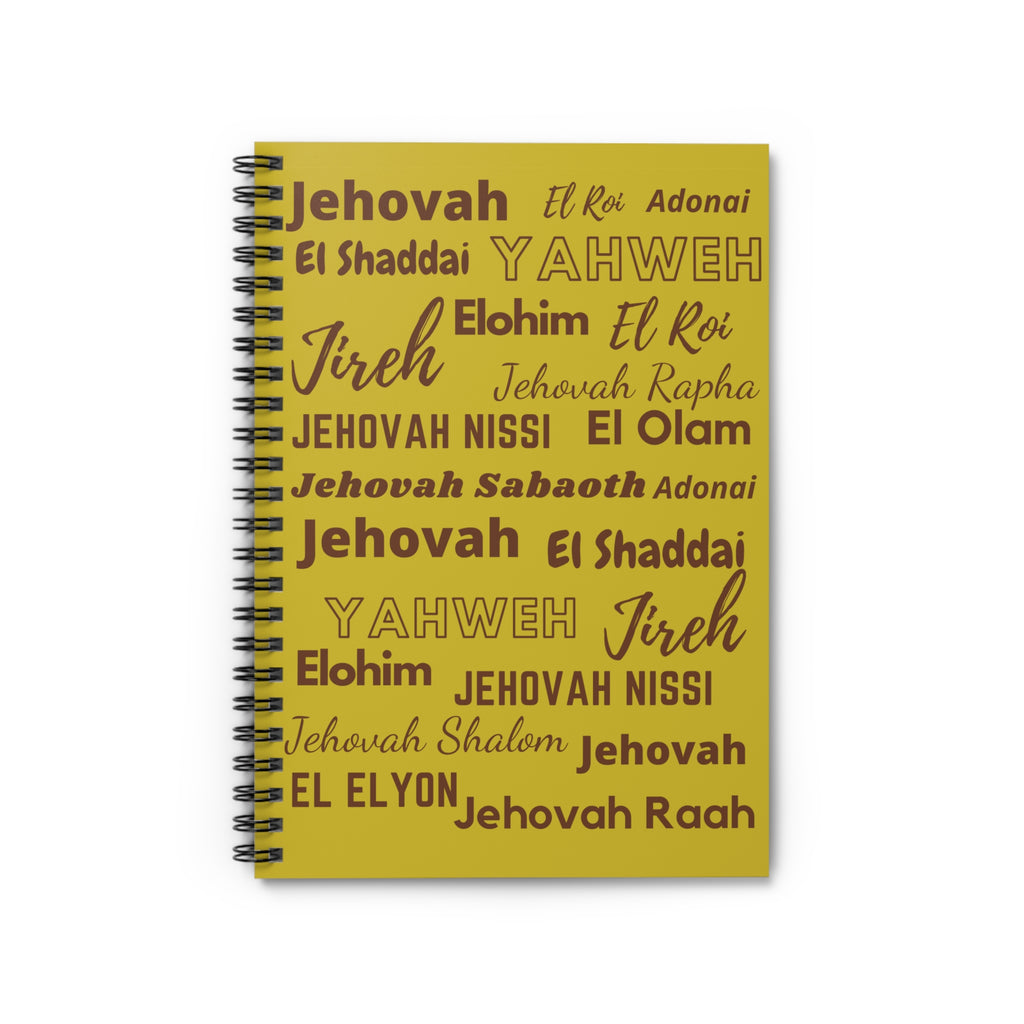 Ruled Spiral Notebook: Perfect for Journaling - Brown