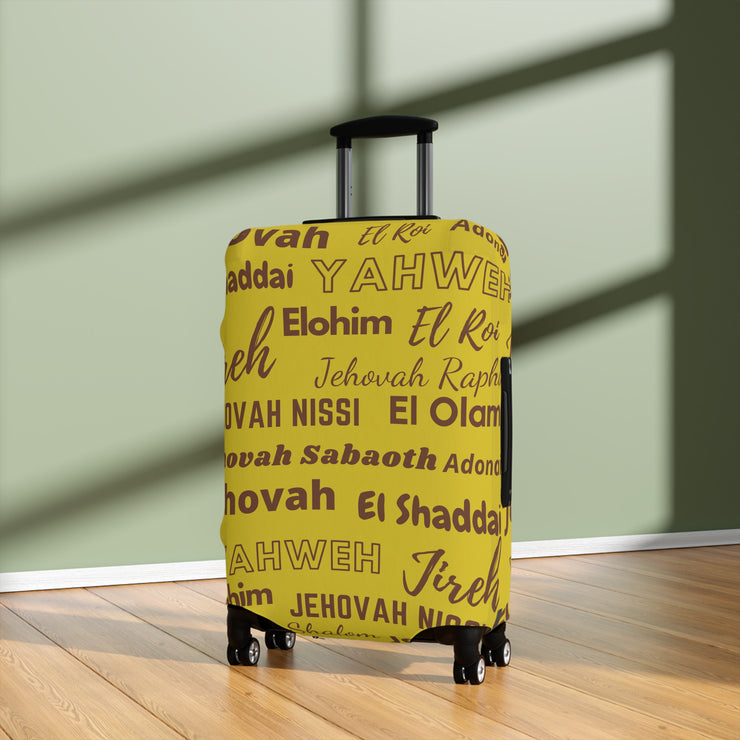 Protective Luggage Cover  - Brown