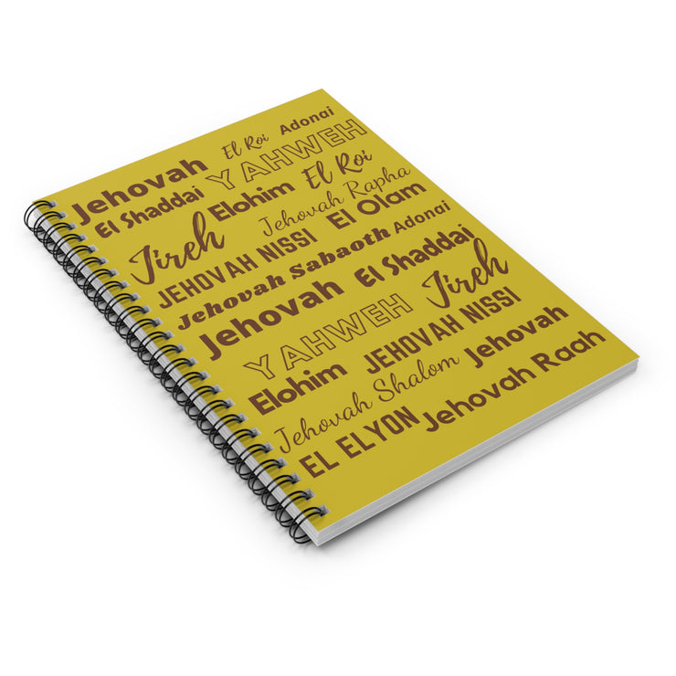 Ruled Spiral Noteboo: Perfect for Journaling - Brown