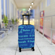 Protective Luggage Cover - Cobalt Blue