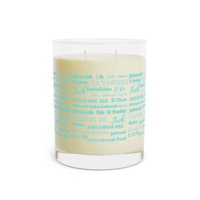 Luxurious & Aromatic Scented Candle - Light Blue