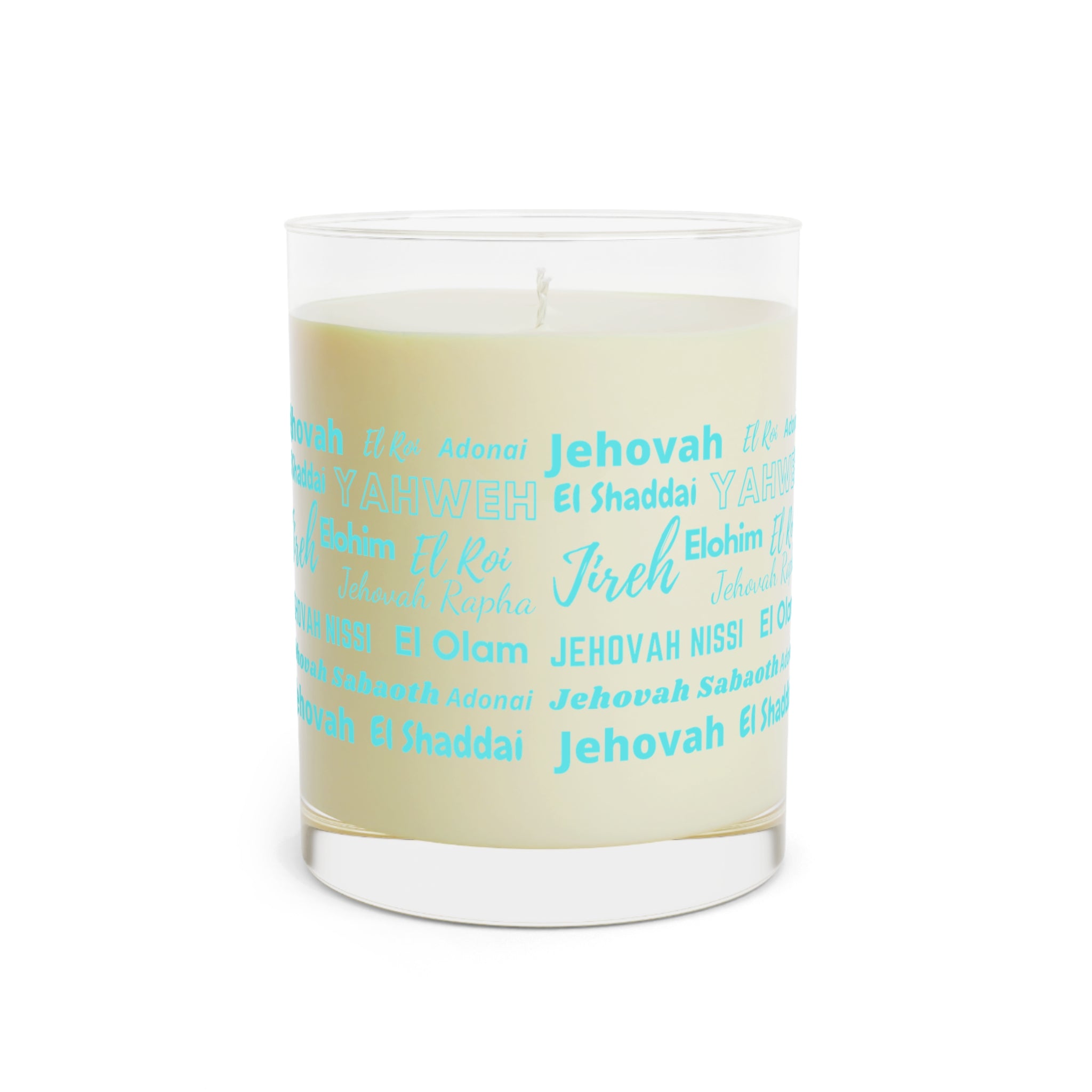 Luxurious & Aromatic Scented Candle - Light Blue