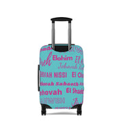 Protective Luggage Cover - Pink & Blue