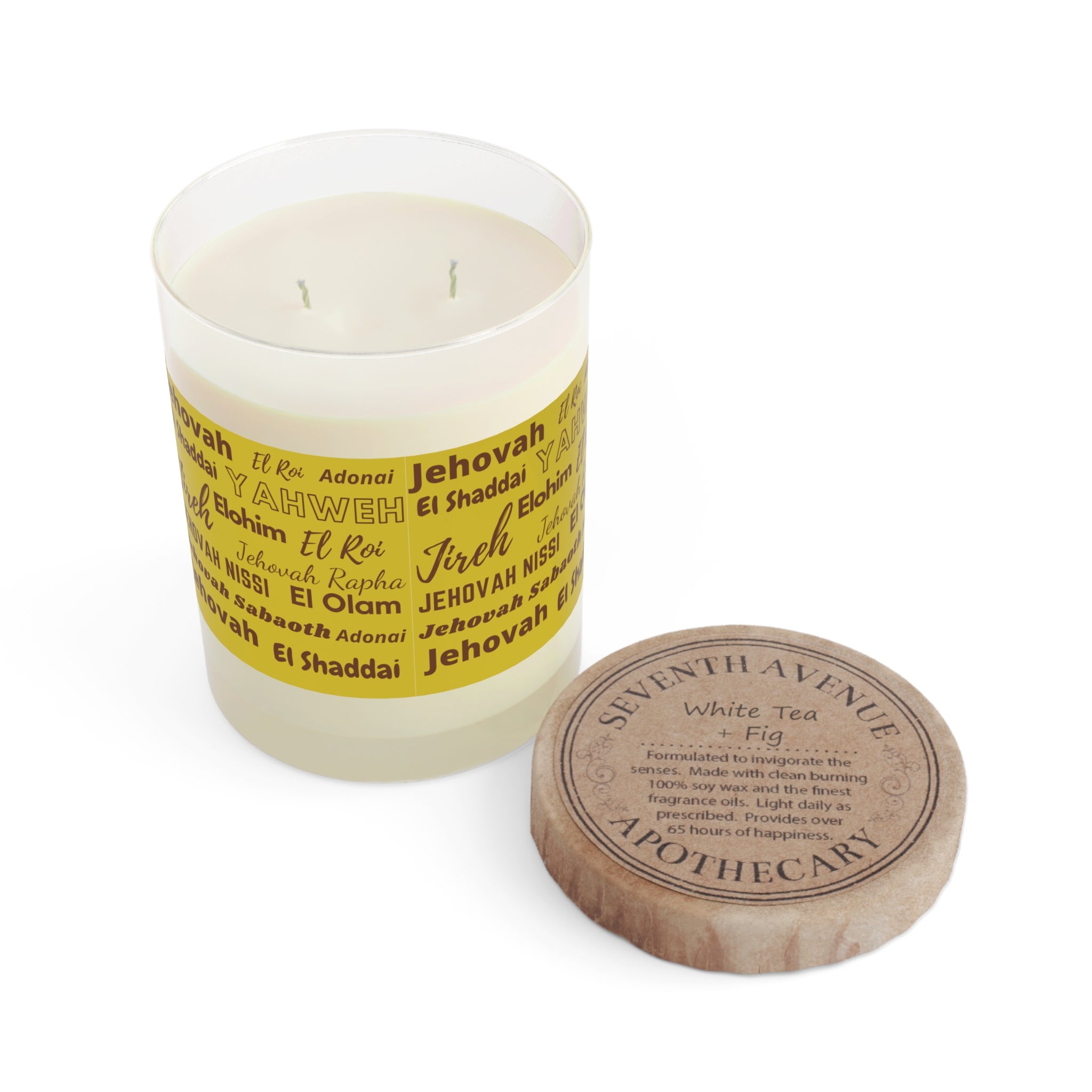 Luxurious & Aromatic Scented Candle - Brown