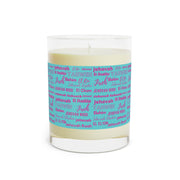 Luxurious & Aromatic Scented Candle - Pink & Blue