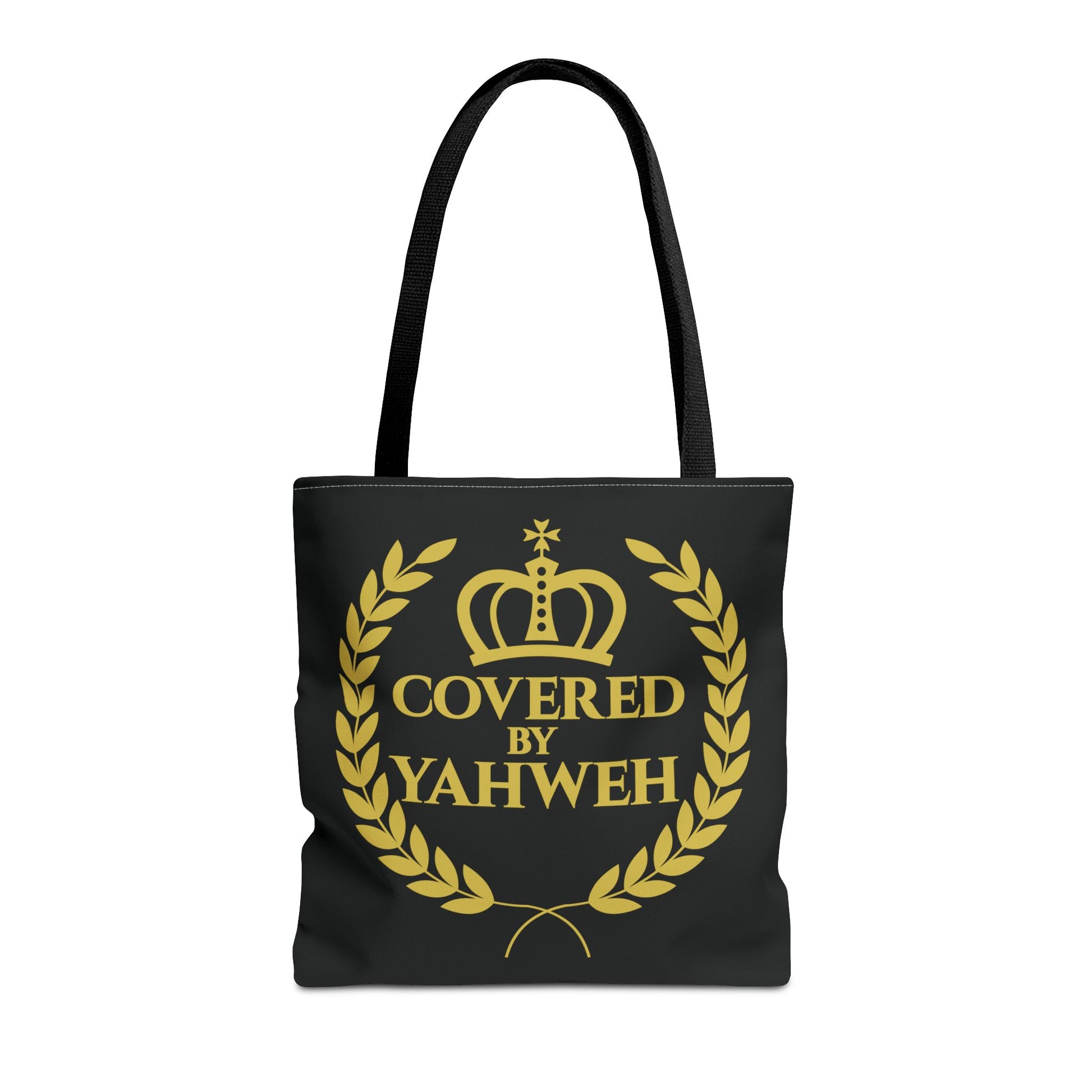 Covered by Yahweh Tote Bag  - Black