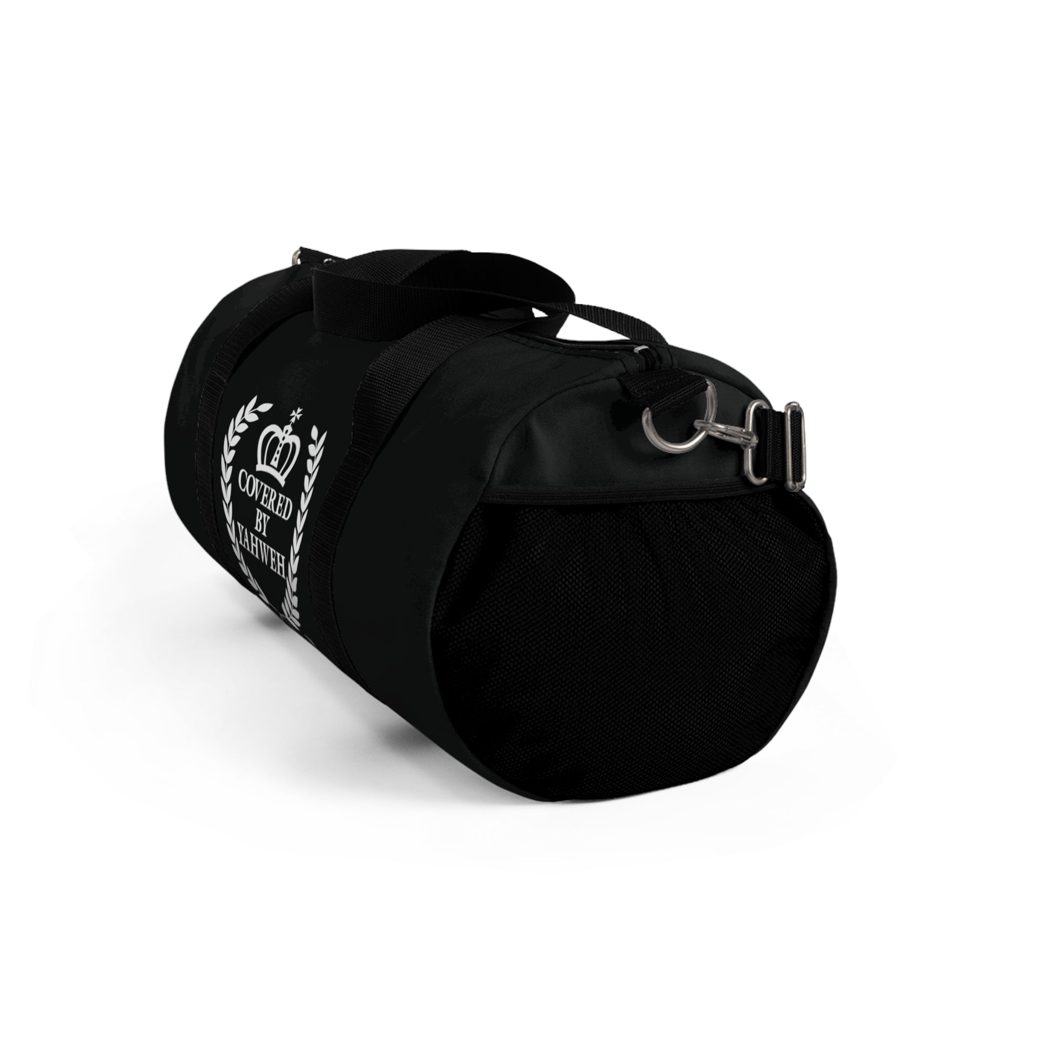 Covered by Yahweh Signature Duffel Bag - Black