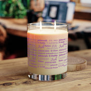 Luxurious & Aromatic Scented Candle - Purple