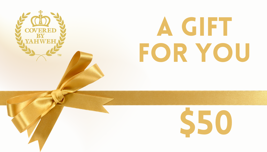 Covered by Yahweh Digital Gift Card