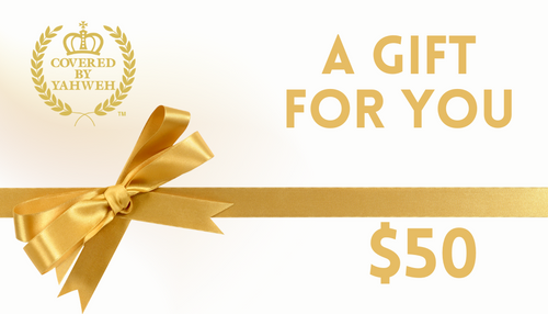 Covered by Yahweh Digital Gift Card