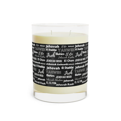 Luxurious & Aromatic Scented Candle - Black & White