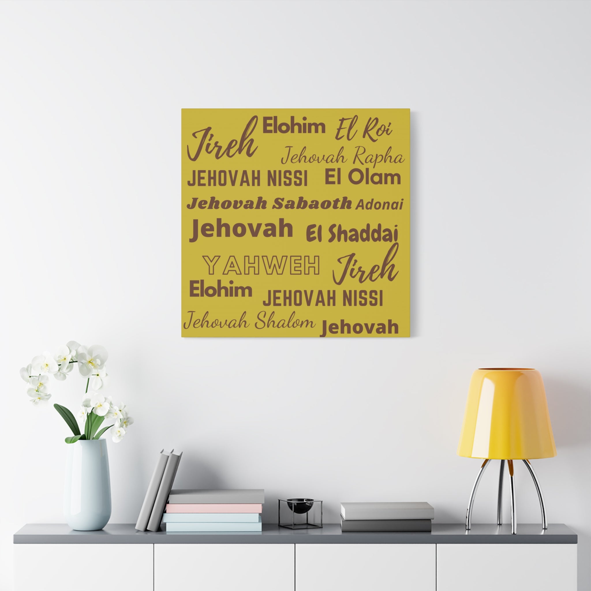 Premium Canvas Art - Brown