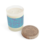 Luxurious & Aromatic Scented Candle - Pink & Blue