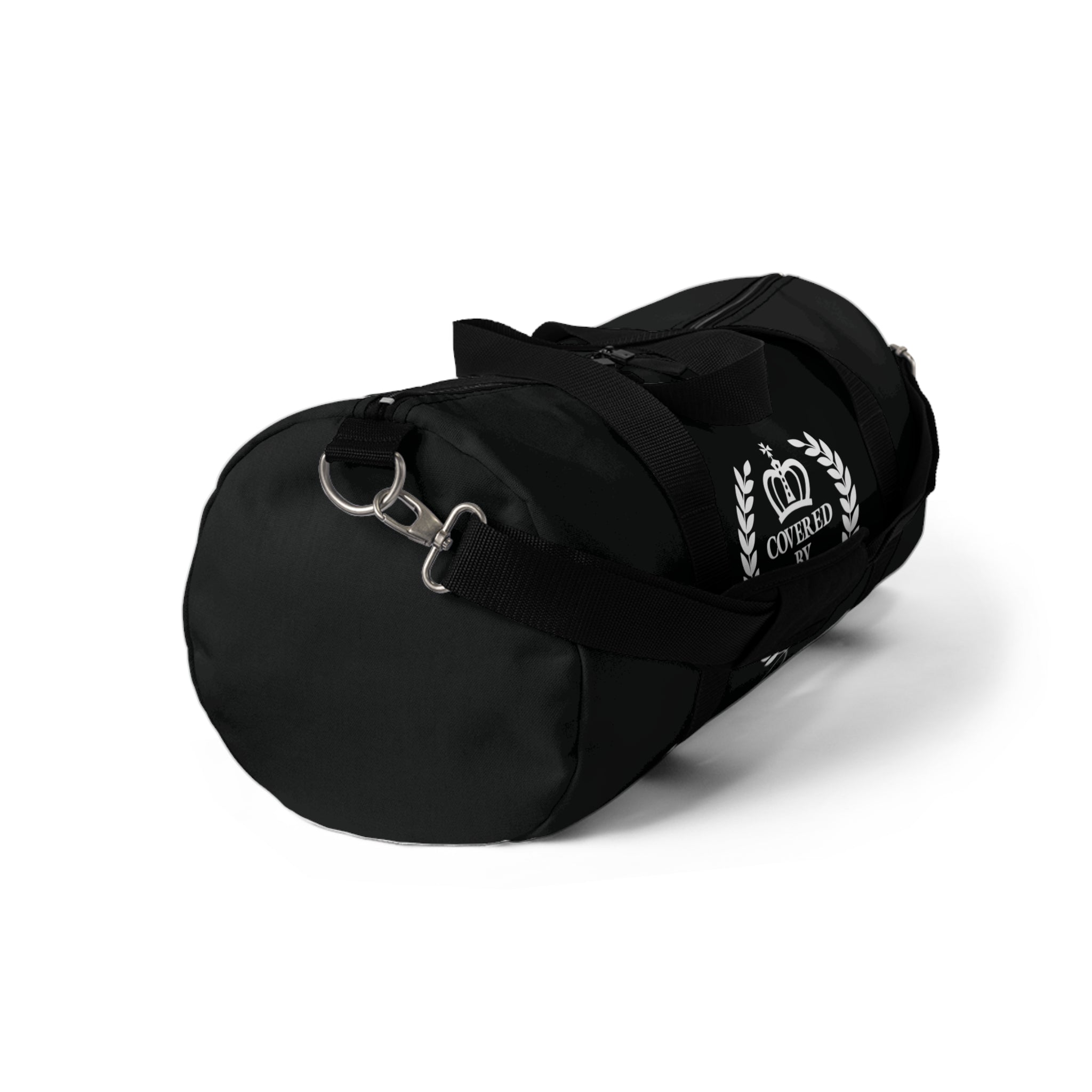 Covered by Yahweh Signature Duffel Bag - Black
