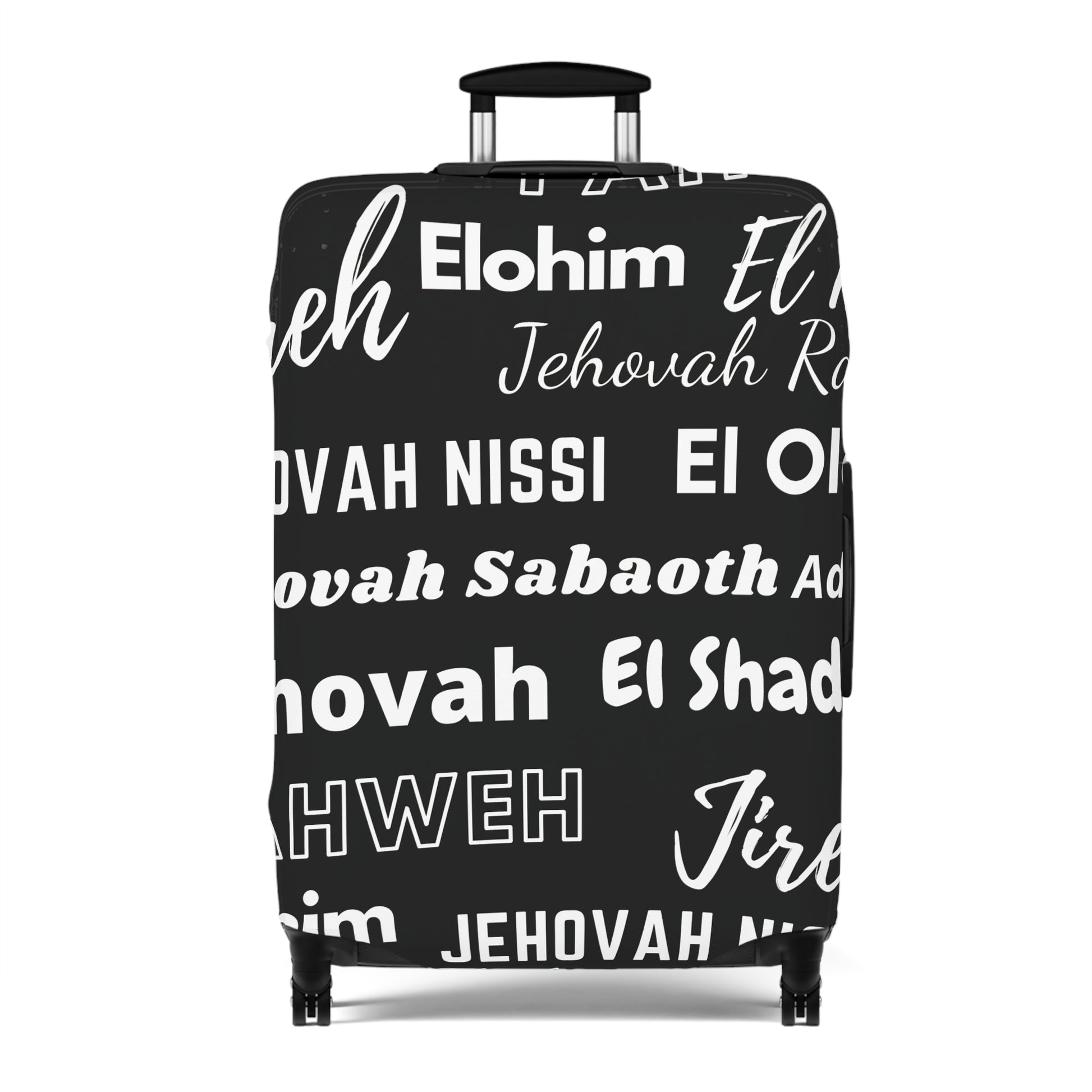 Protective Luggage Cover - Black & White