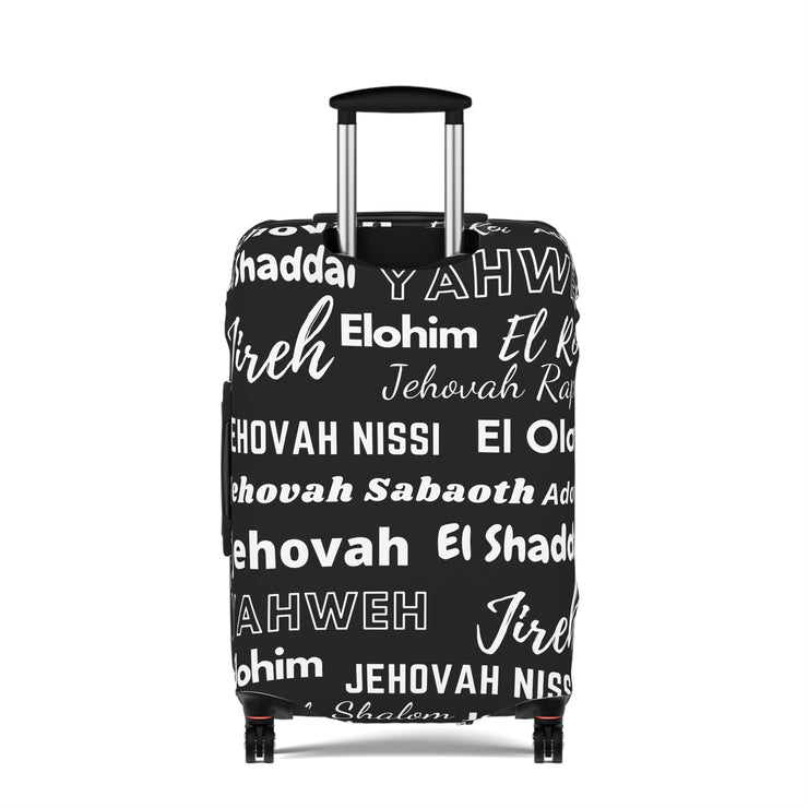 Protective Luggage Cover - Black & White