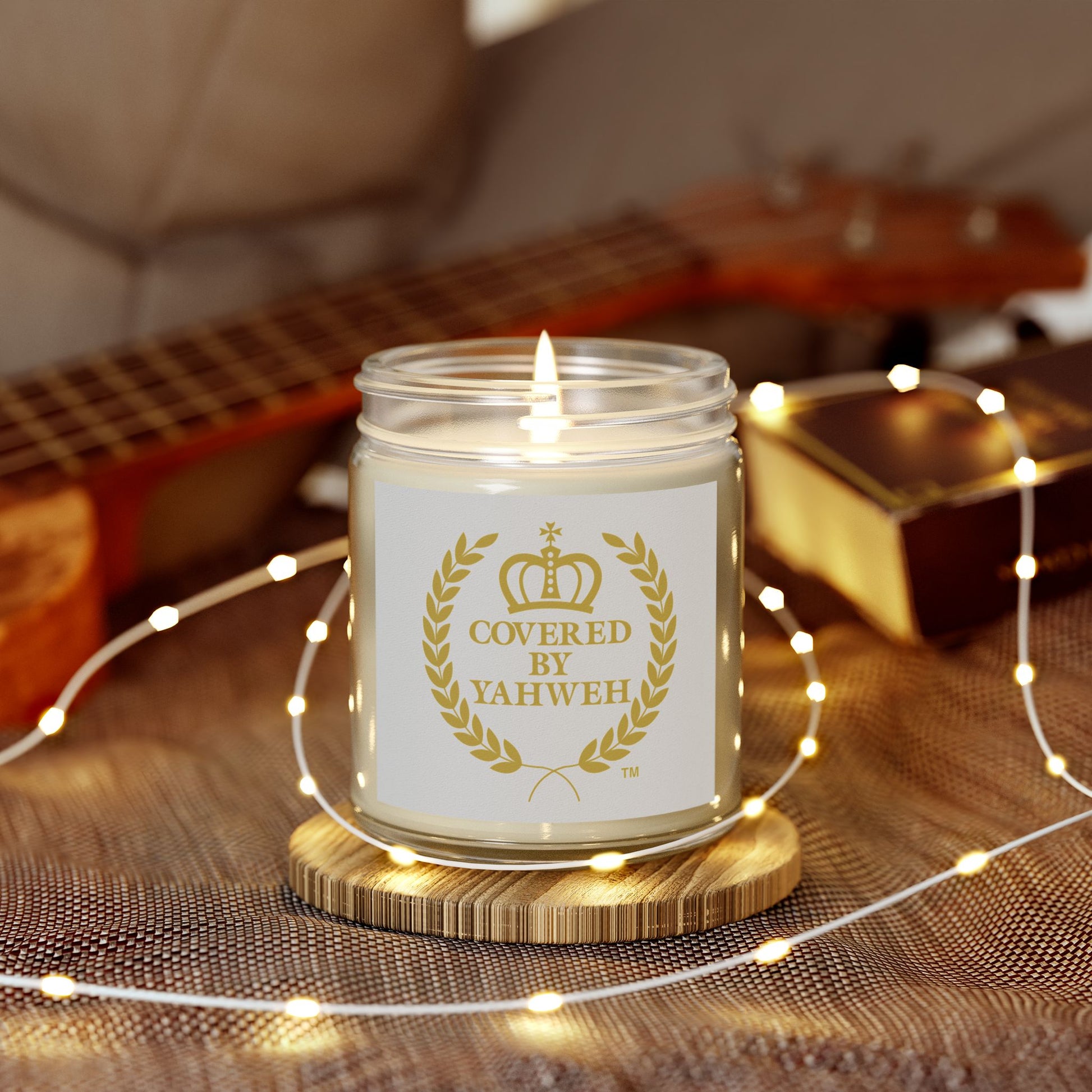 Covered by Yahweh Elegant Scented Candles