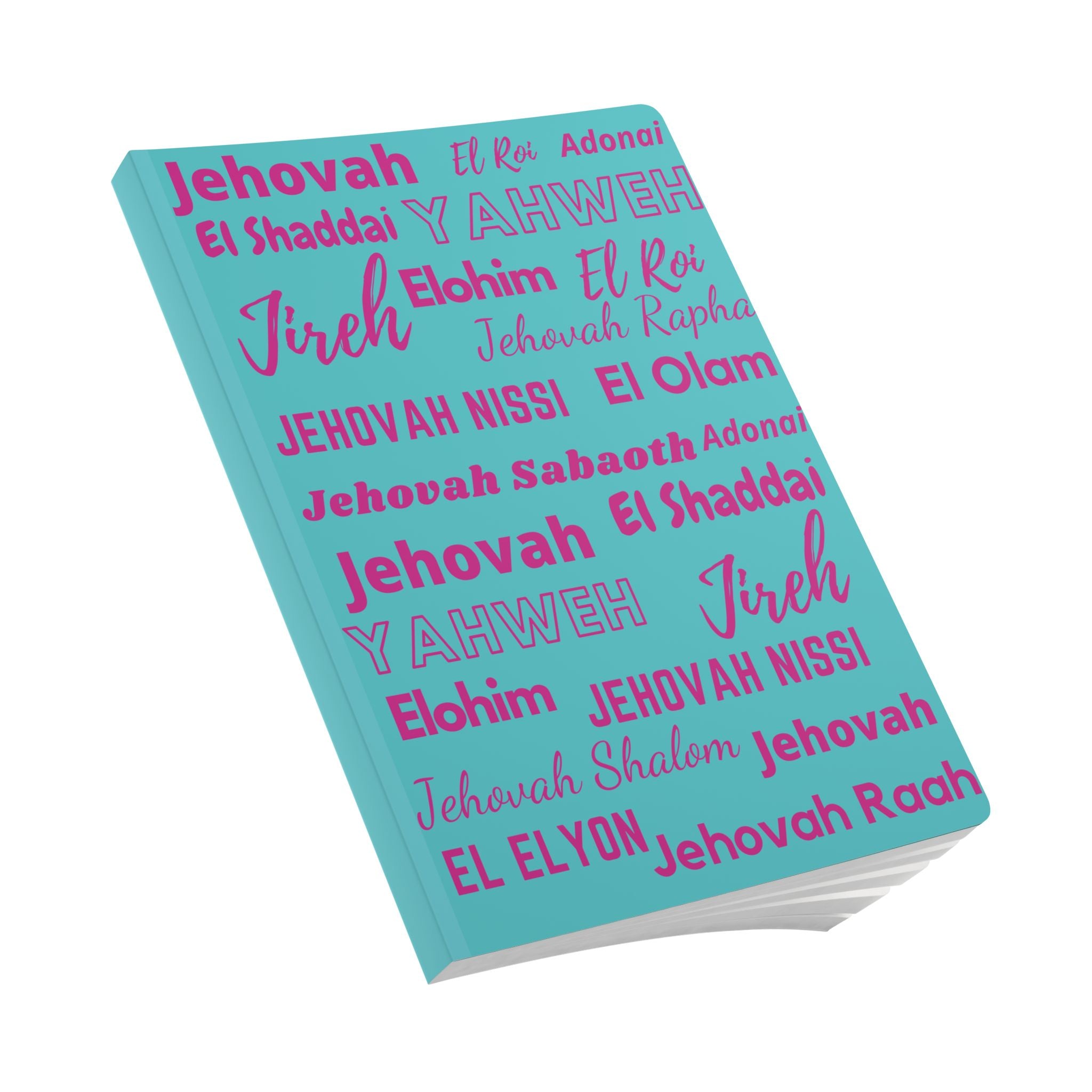 Elegant Softcover Journal - Pink & Blue