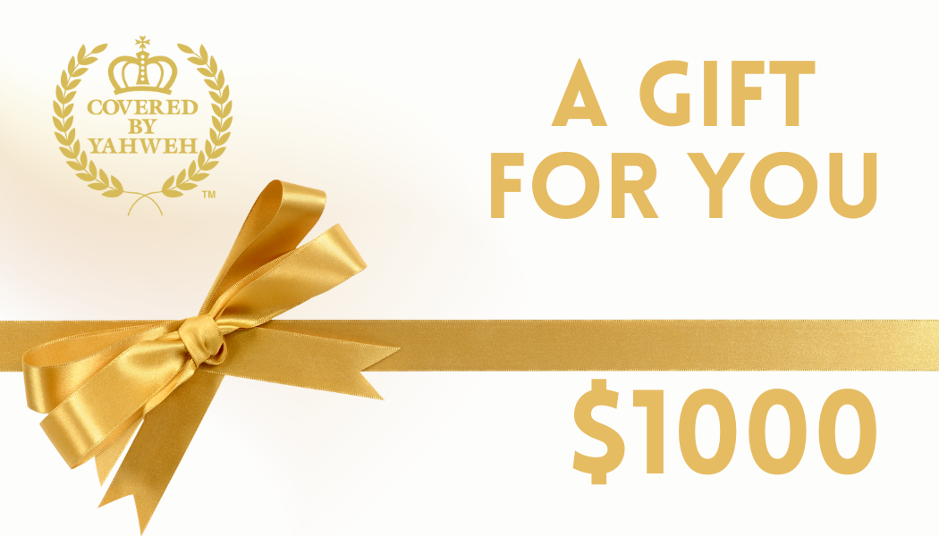Covered by Yahweh Digital Gift Card
