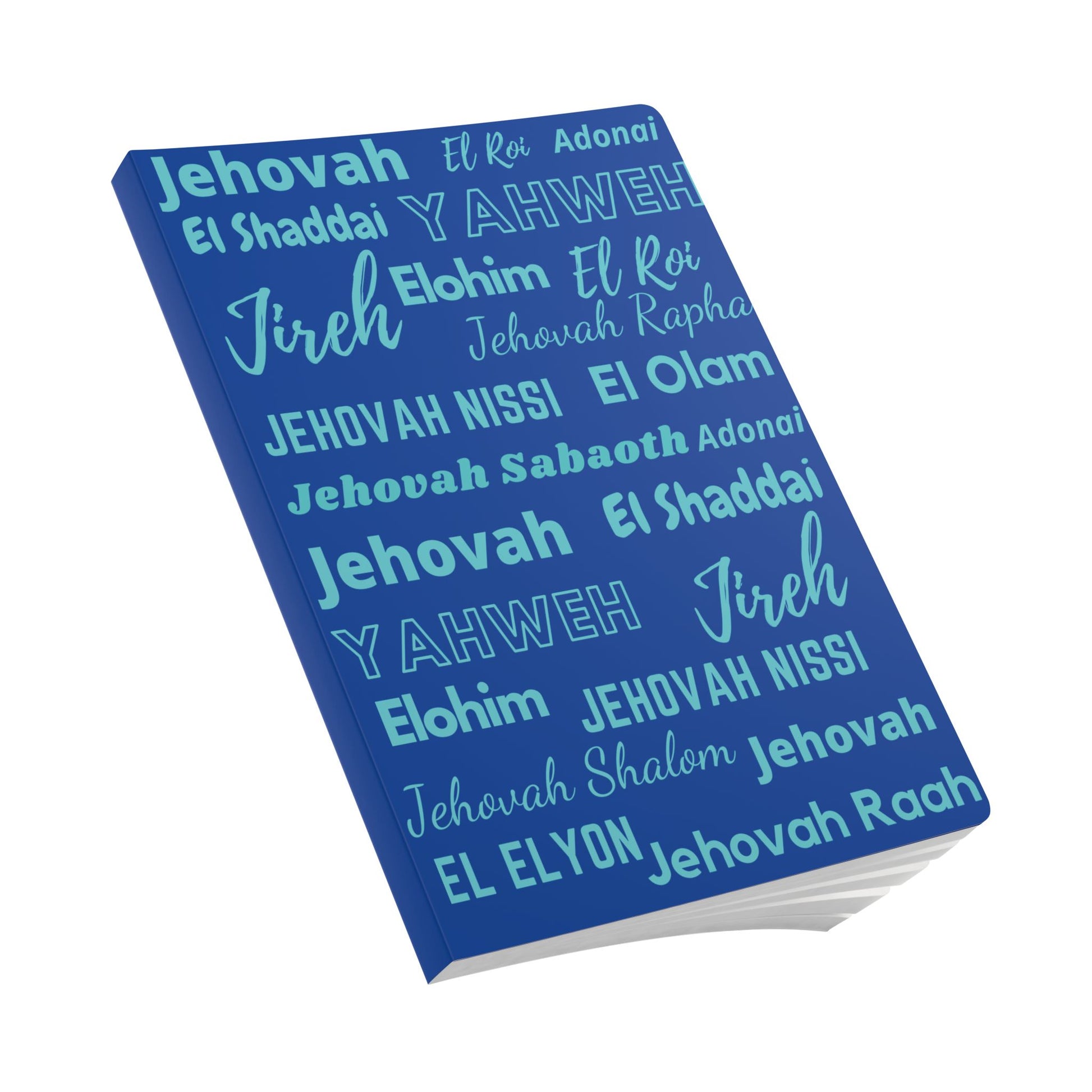Elegant Softcover Journal - Cyan Blue