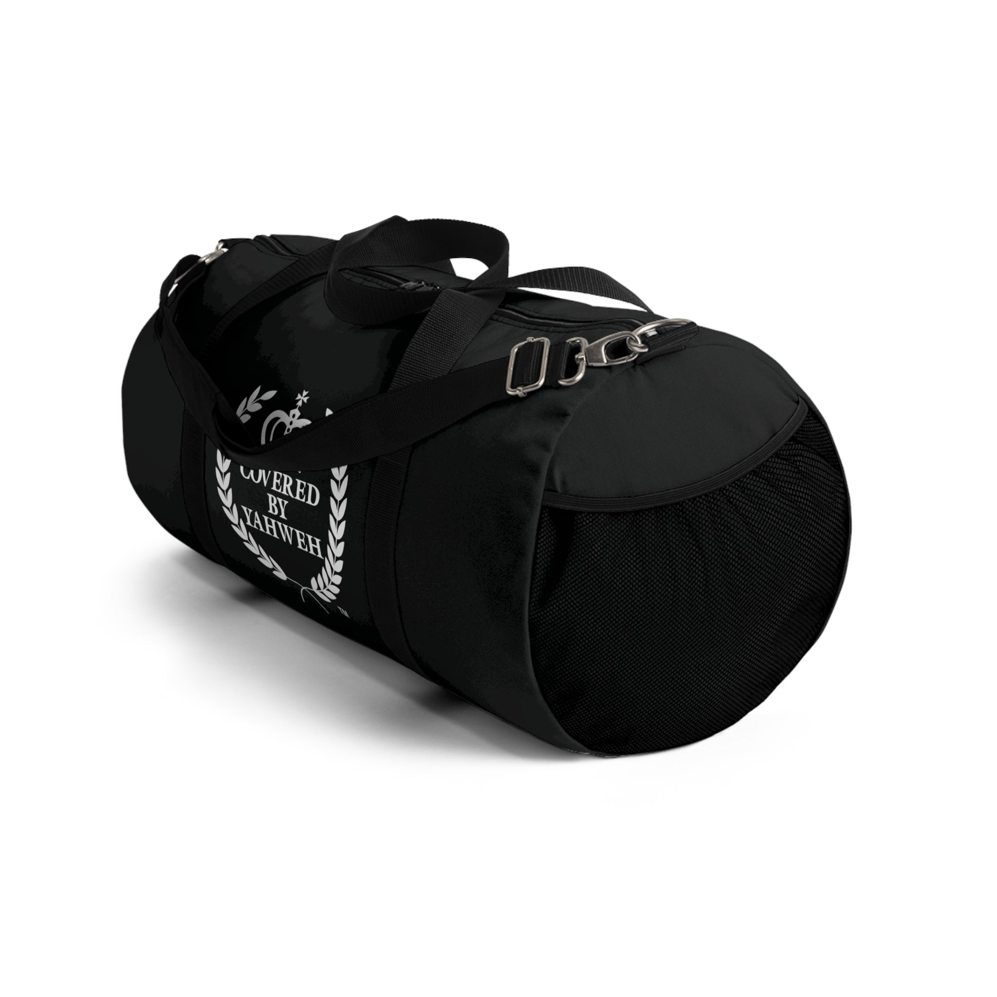 Covered by Yahweh Duffel Bag - Black