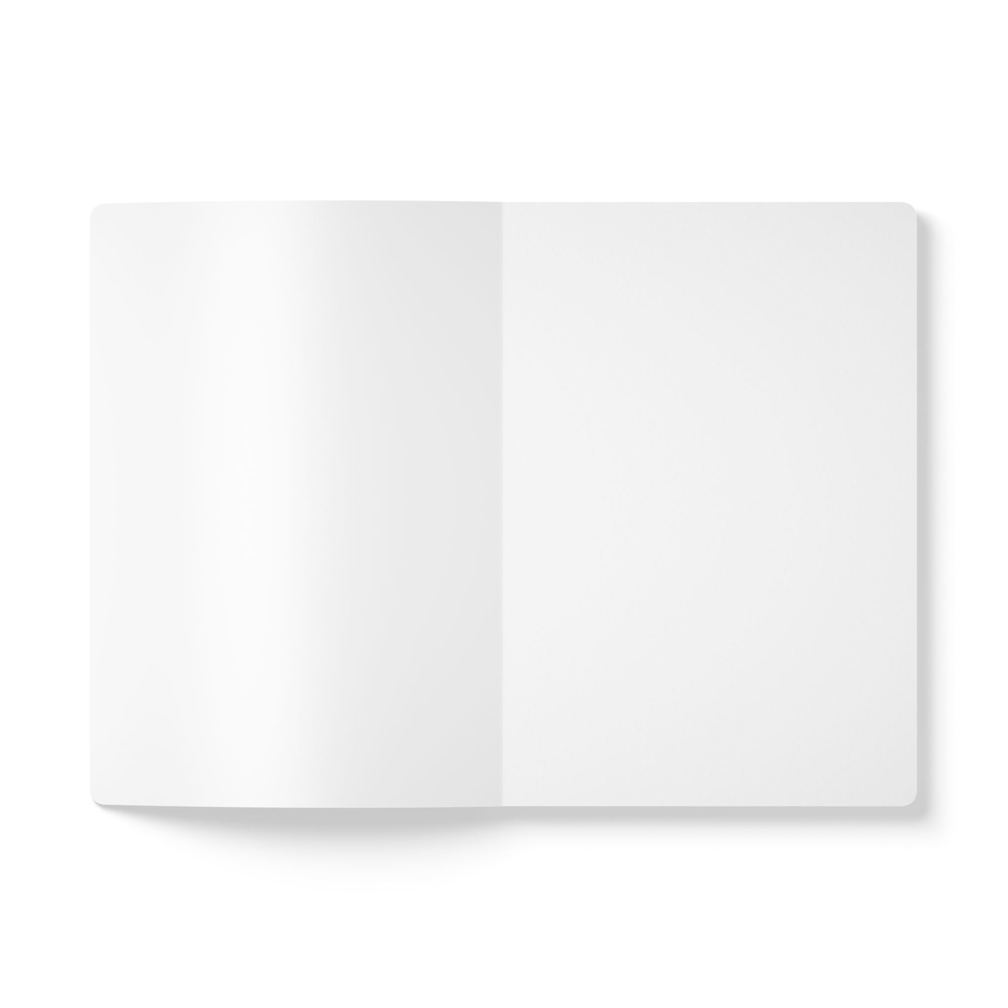 Covered by Yahweh Softcover Journal - White