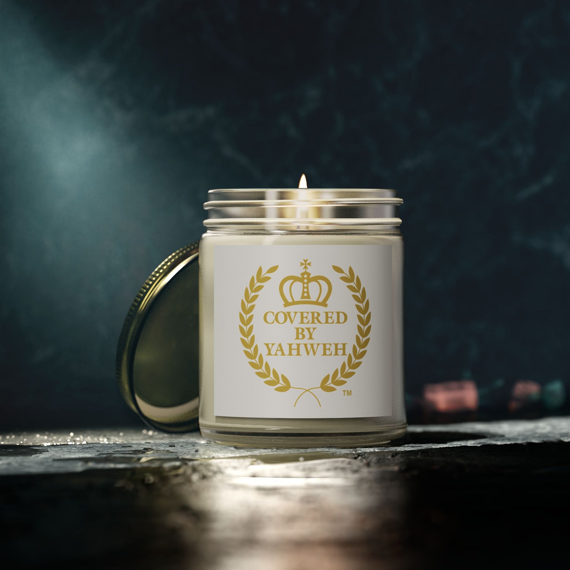 Covered by Yahweh Elegant Scented Candles