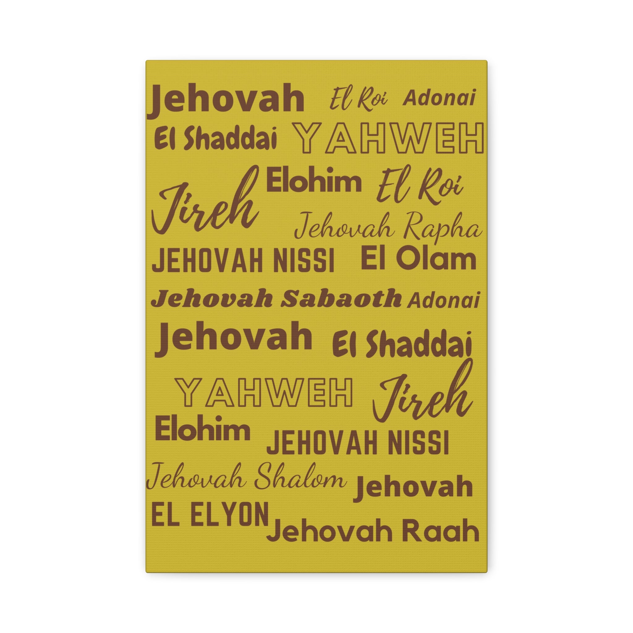 Premium Canvas Art - Brown