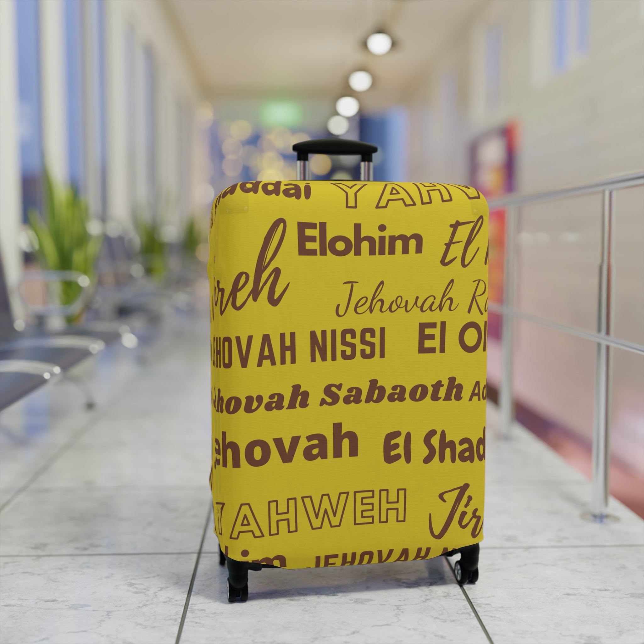 Protective Luggage Cover  - Brown