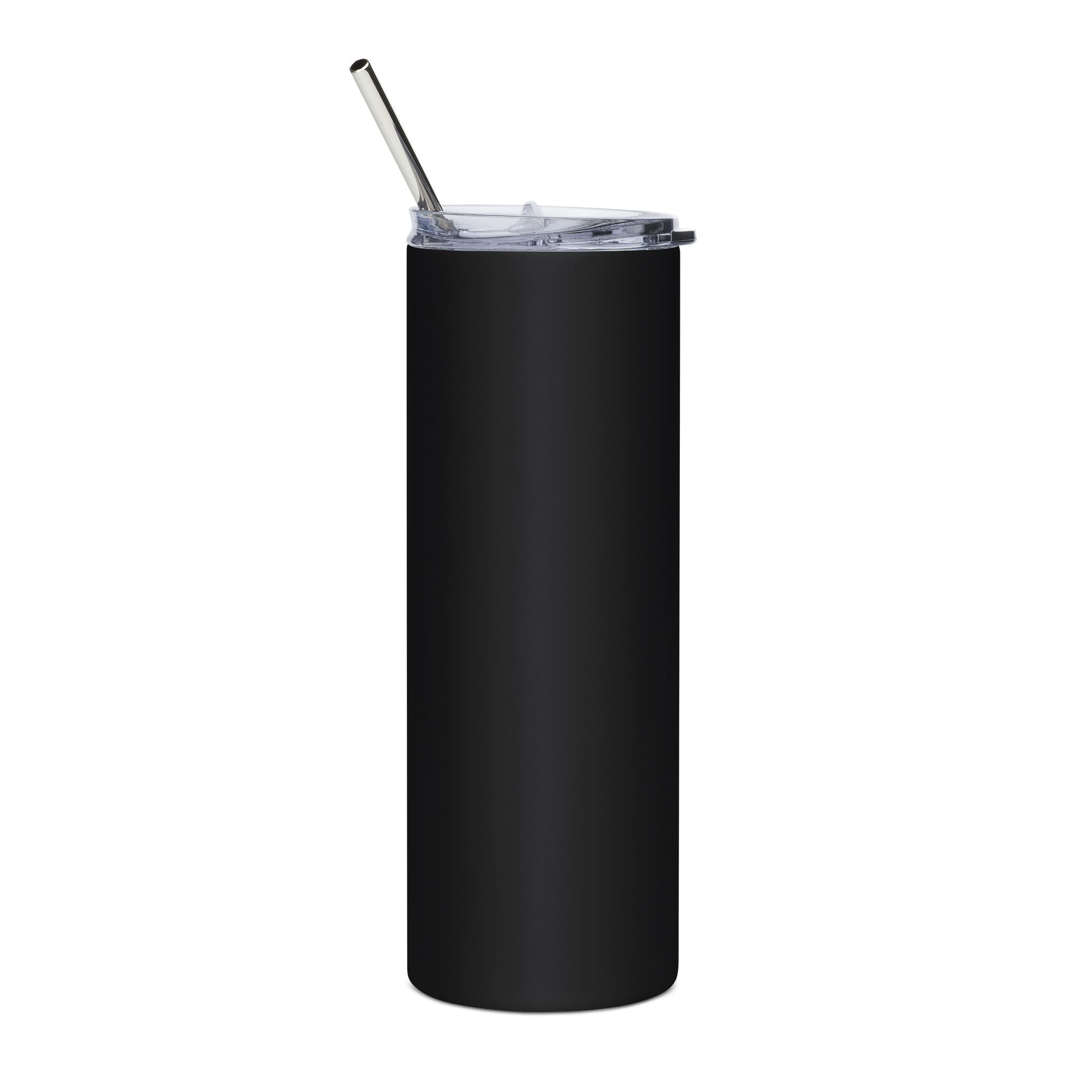 Covered by Yahweh Signature Tumbler - Black & Gold