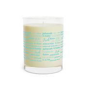 Luxurious & Aromatic Scented Candle - Light Blue